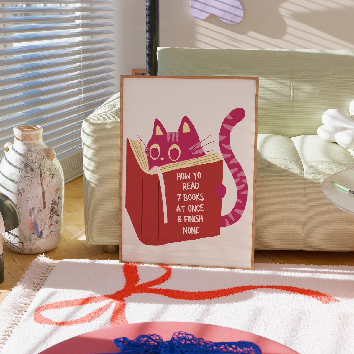 Cat Reading