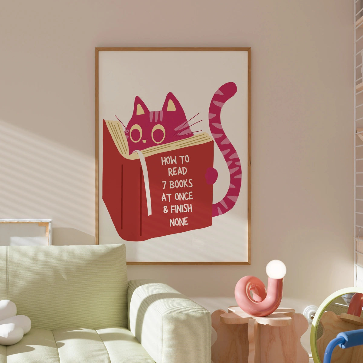 Cat Reading