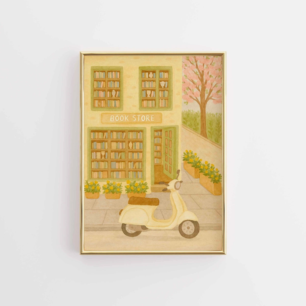 Bookstore Wall Art