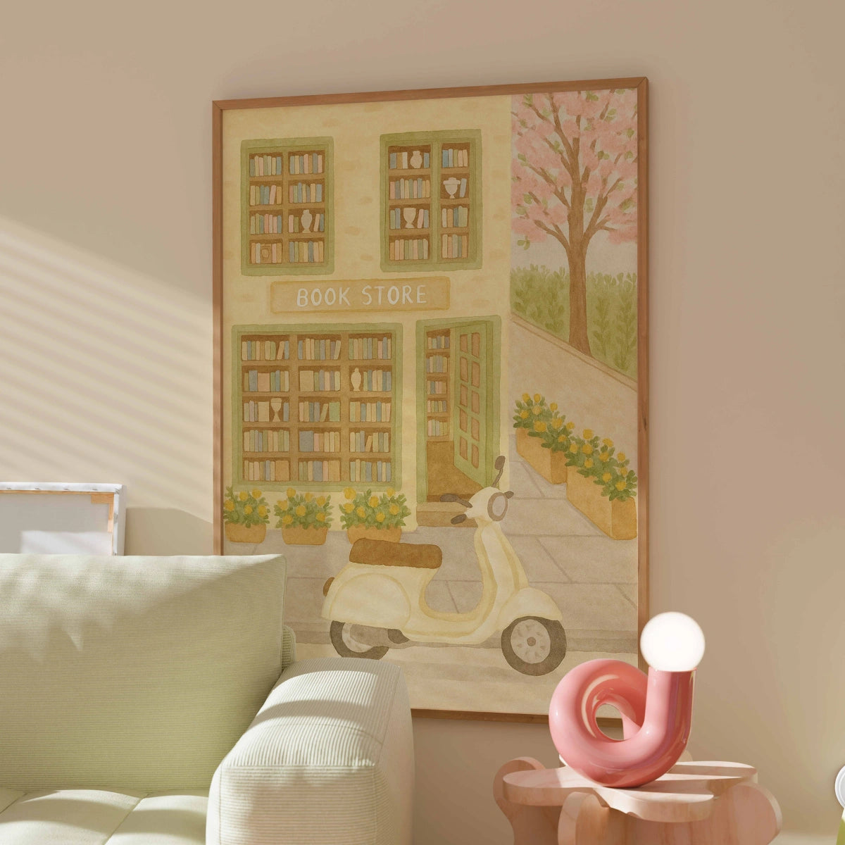Bookstore Wall Art